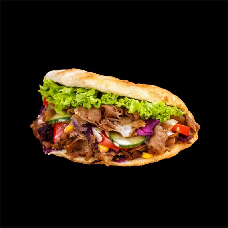 Фото ДОНЕР-КЕБАБ с курицей